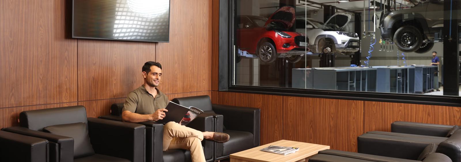 Periodic Maintenance at an authorised Maruti Suzuki workshop