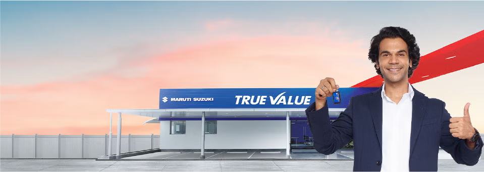 A Maruti Suzuki True Value outlet where cars are valued